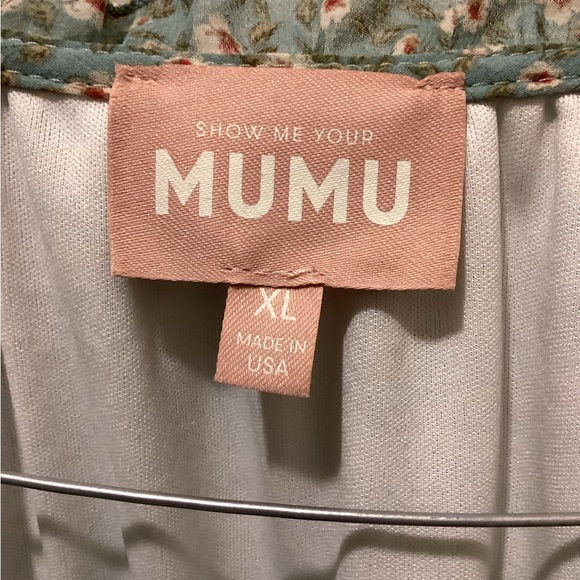 Show Me Your MuMu Kids Dress in Floral Green - Picture 2 of 5